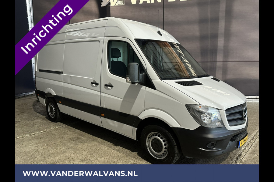 Mercedes-Benz Sprinter 316 CDI 164pk L2H2 inrichting Euro6 Airco | 2800kg Trekhaak | Cruisecontrol Parkeersensoren
