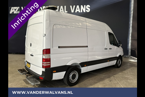 Mercedes-Benz Sprinter 316 CDI 164pk L2H2 inrichting Euro6 Airco | 2800kg Trekhaak | Cruisecontrol Parkeersensoren