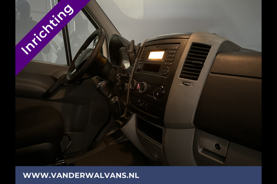 Mercedes-Benz Sprinter 316 CDI 164pk L2H2 inrichting Euro6 Airco | 2800kg Trekhaak | Cruisecontrol Parkeersensoren