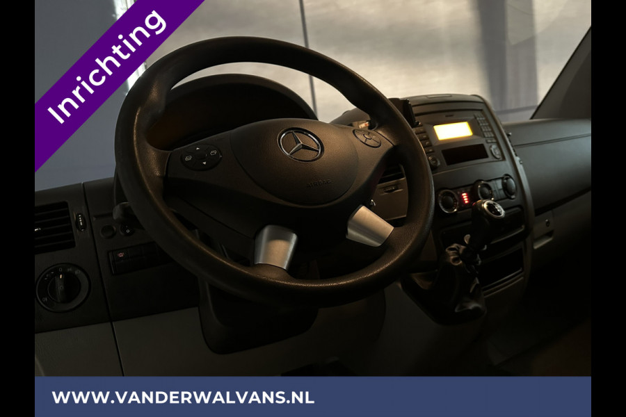Mercedes-Benz Sprinter 316 CDI 164pk L2H2 inrichting Euro6 Airco | 2800kg Trekhaak | Cruisecontrol Parkeersensoren