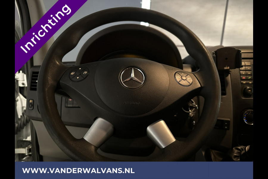 Mercedes-Benz Sprinter 316 CDI 164pk L2H2 inrichting Euro6 Airco | 2800kg Trekhaak | Cruisecontrol Parkeersensoren