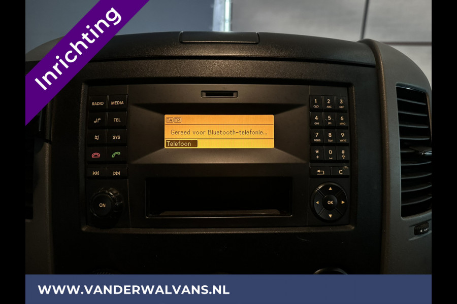 Mercedes-Benz Sprinter 316 CDI 164pk L2H2 inrichting Euro6 Airco | 2800kg Trekhaak | Cruisecontrol Parkeersensoren