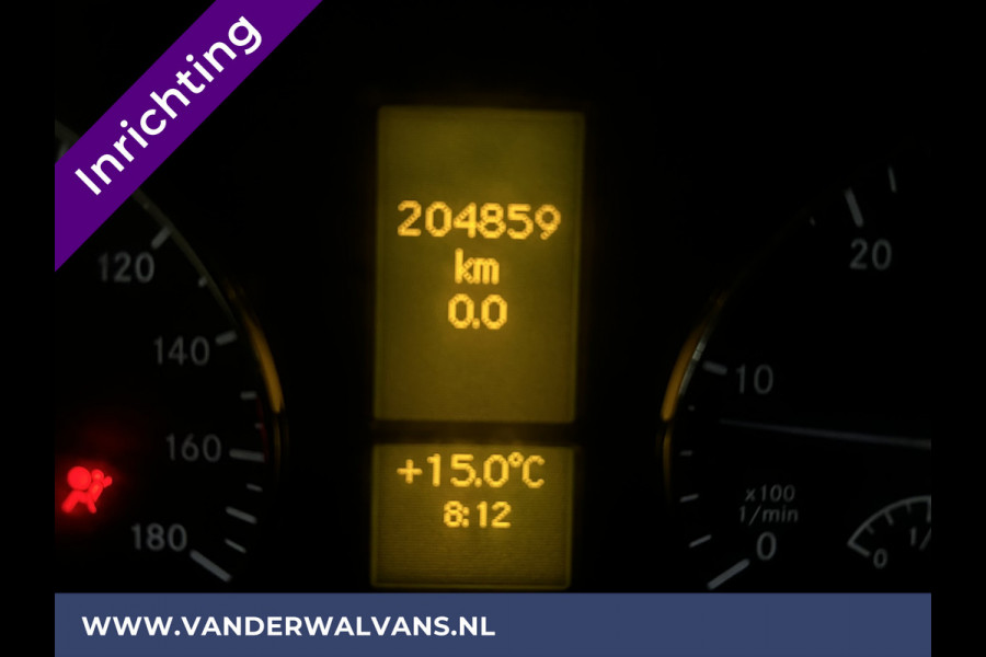 Mercedes-Benz Sprinter 316 CDI 164pk L2H2 inrichting Euro6 Airco | 2800kg Trekhaak | Cruisecontrol Parkeersensoren