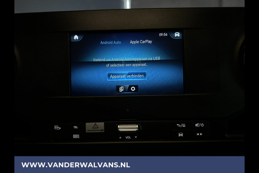Mercedes-Benz Sprinter 314 CDI 143pk Bakwagen 22m3 KUUB Laadklep Zijdeur 1037kg Laadvermogen Euro6 Airco Camera, Apple Carplay, Android Auto