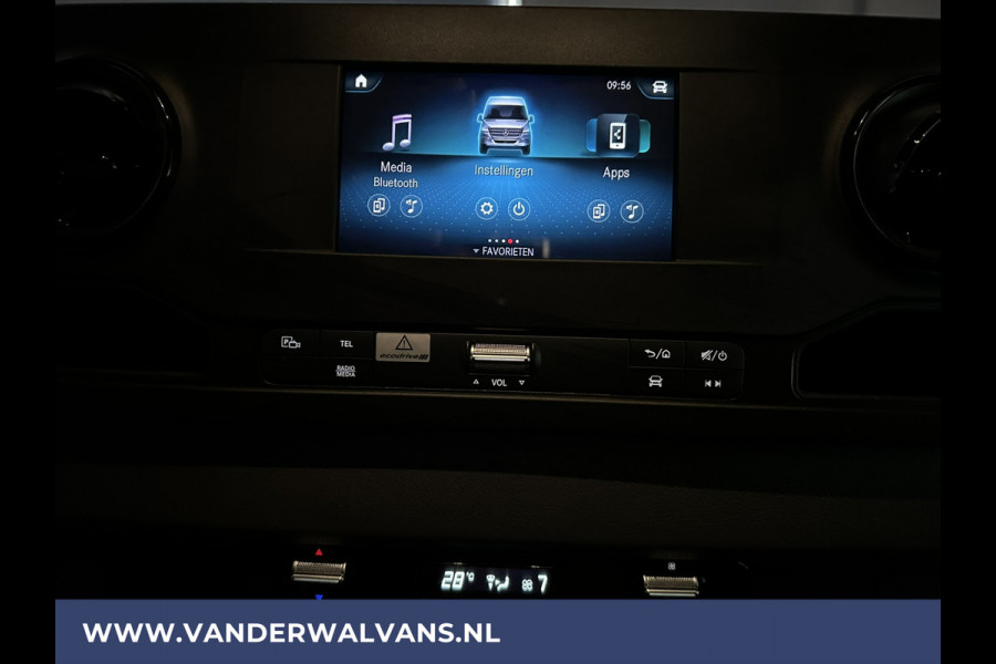 Mercedes-Benz Sprinter 314 CDI 143pk Bakwagen 22m3 KUUB Laadklep Zijdeur 1037kg Laadvermogen Euro6 Airco Camera, Apple Carplay, Android Auto