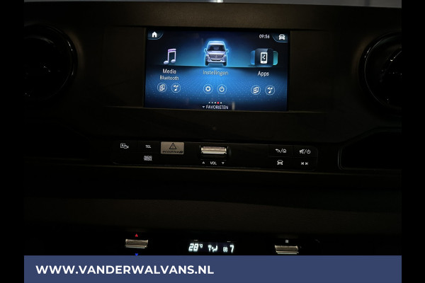 Mercedes-Benz Sprinter 314 CDI 143pk Bakwagen 22m3 KUUB Laadklep Zijdeur 1037kg Laadvermogen Euro6 Airco Camera, Apple Carplay, Android Auto
