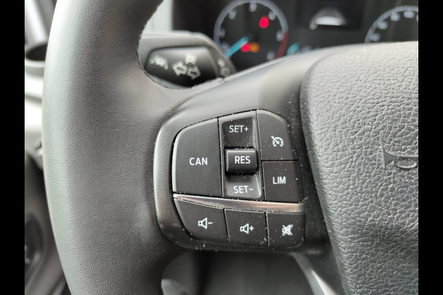 Ford Transit 350 D130pk L4H3 Navi Camera Pdc Apple Carplay Android Airco Cruise Control Voorruit-Verwarmd 2.0TDCI Regensensor DAB Schuifdeur Betonplex Vloer Wandbetimmering Roll Stability Control Led Spoorwisselassist Euro 6 Zeer Compleet!