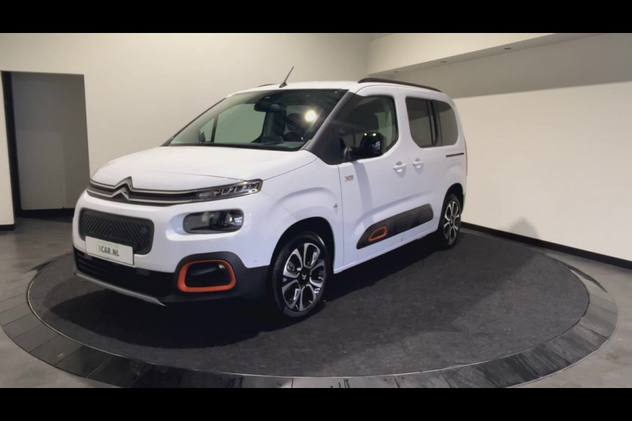 Citroën ë-Berlingo M Shine 50 kWh | 7 PERSOONS! | Head-up display | Park assist pakket | Navigatie pakket | Winterpakket | SoH (batterijcheck) 100 % score!