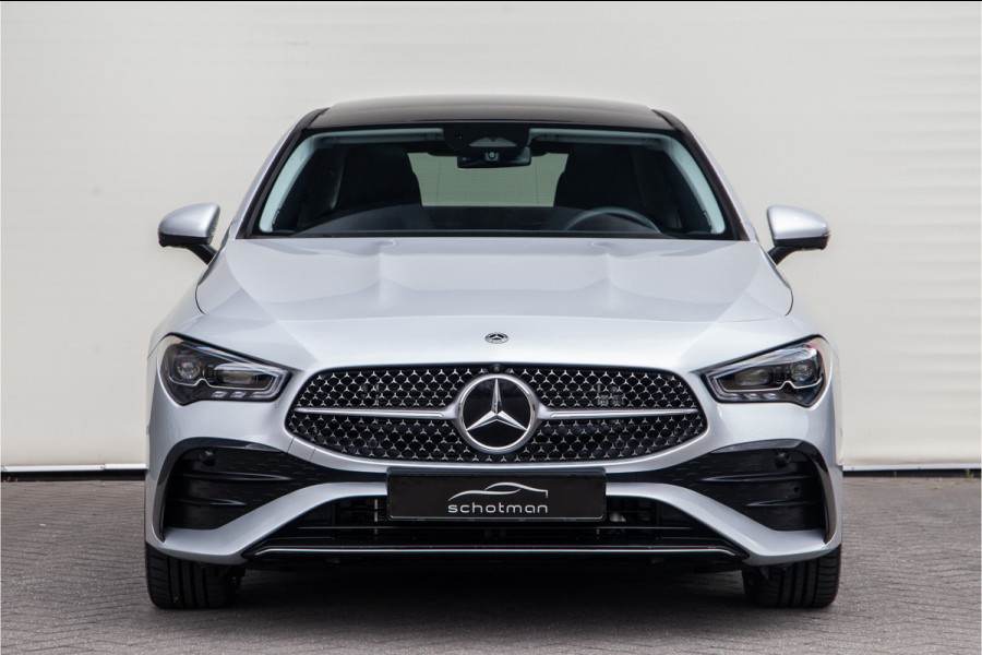 Mercedes-Benz CLA-Klasse 250 e AMG Facelift, Panorama, Burmester, Memory, Sfeerverlichting, Hybrid 2024