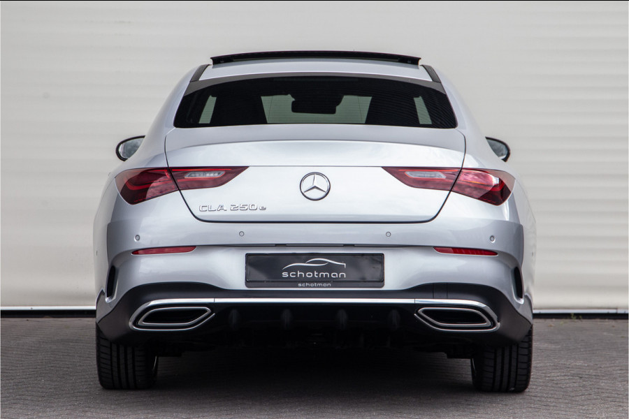 Mercedes-Benz CLA-Klasse 250 e AMG Facelift, Panorama, Burmester, Memory, Sfeerverlichting, Hybrid 2024
