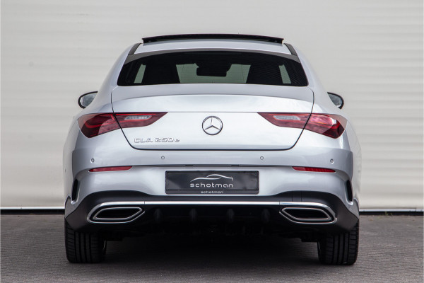 Mercedes-Benz CLA-Klasse 250 e AMG Facelift, Panorama, Burmester, Memory, Sfeerverlichting, Hybrid 2024