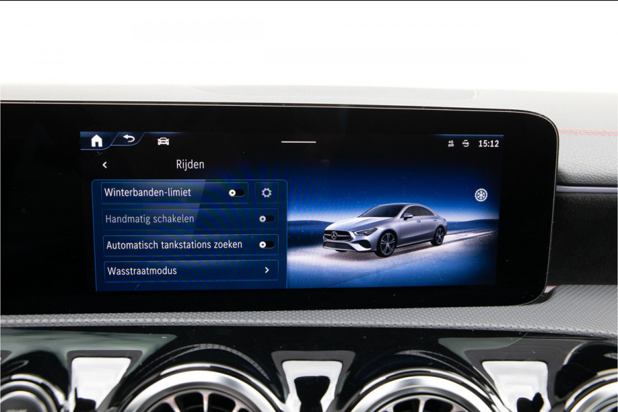 Mercedes-Benz CLA-Klasse 250 e AMG Facelift, Panorama, Burmester, Memory, Sfeerverlichting, Hybrid 2024