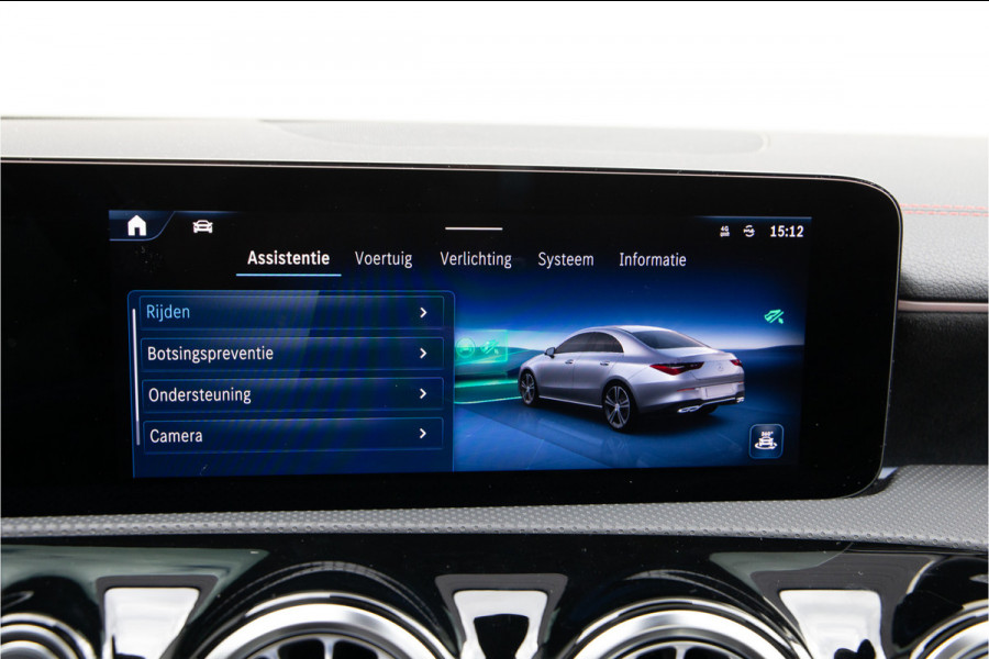 Mercedes-Benz CLA-Klasse 250 e AMG Facelift, Panorama, Burmester, Memory, Sfeerverlichting, Hybrid 2024