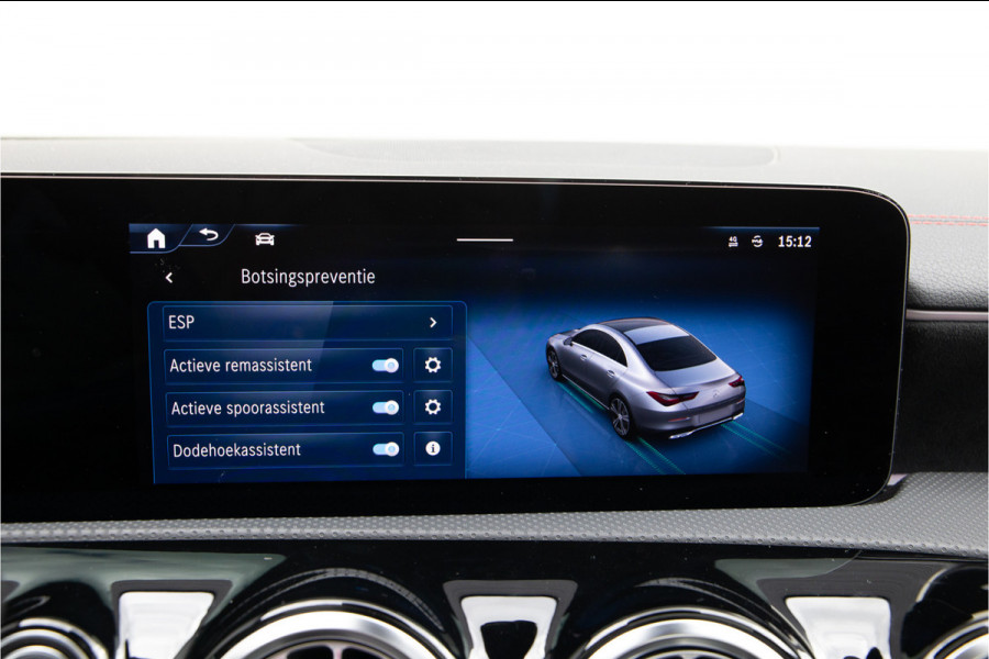 Mercedes-Benz CLA-Klasse 250 e AMG Facelift, Panorama, Burmester, Memory, Sfeerverlichting, Hybrid 2024