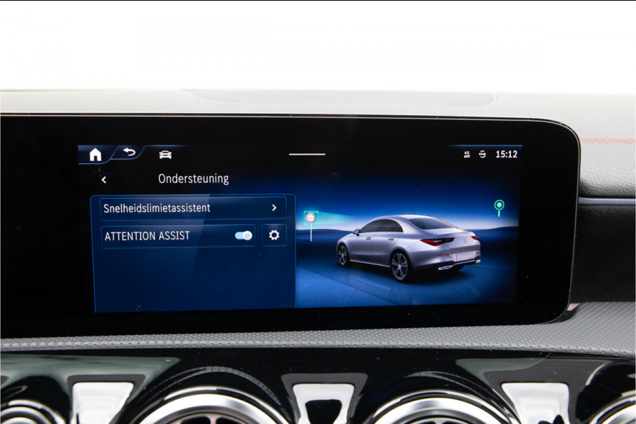 Mercedes-Benz CLA-Klasse 250 e AMG Facelift, Panorama, Burmester, Memory, Sfeerverlichting, Hybrid 2024