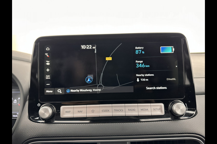 Hyundai Kona EV Fashion 64 kWh [ 3-Fase ] (INCL.BTW) *ADAPTIVE-CRUISE | NAVI-FULLMAP | KEYLESS | CAMERA | KRELL-AUDIO | COMFORT-SEATS | COMFORT-SEATS | PDC | 17''ALU*