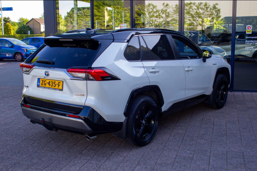 Toyota RAV4 2.5 Hybrid AWD Bi-Tone | Prijs rijklaar incl. 12 mnd garantie|Bluetooth LMV Trekhaak Blindspot Panodak Carplay Keyless