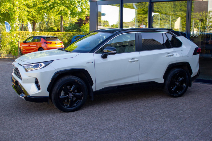 Toyota RAV4 2.5 Hybrid AWD Bi-Tone | Prijs rijklaar incl. 12 mnd garantie|Bluetooth LMV Trekhaak Blindspot Panodak Carplay Keyless