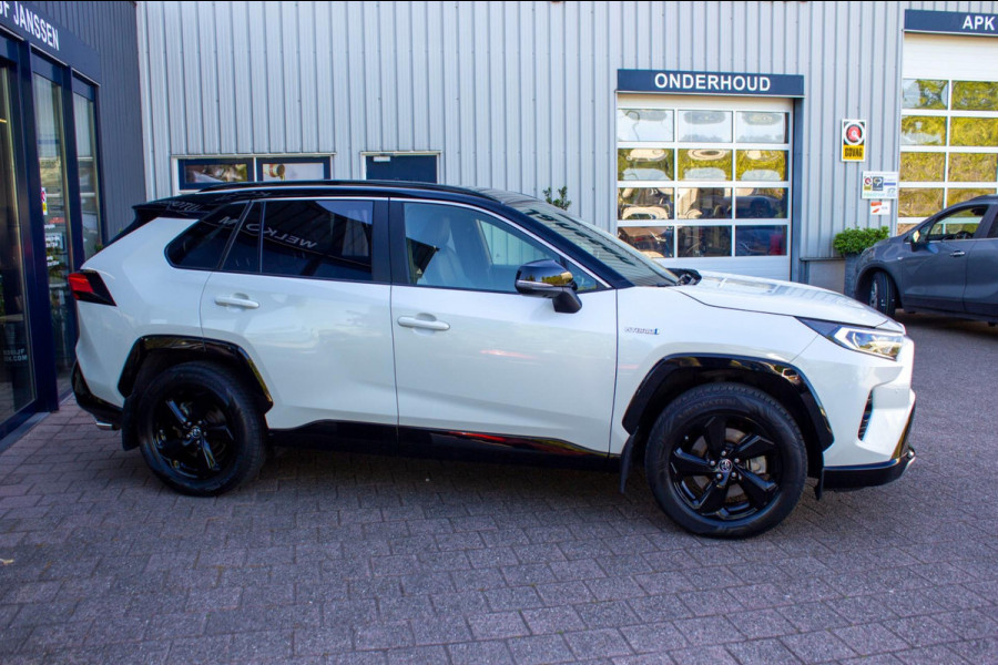 Toyota RAV4 2.5 Hybrid AWD Bi-Tone | Prijs rijklaar incl. 12 mnd garantie|Bluetooth LMV Trekhaak Blindspot Panodak Carplay Keyless