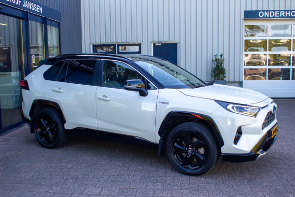 Toyota RAV4 2.5 Hybrid AWD Bi-Tone | Prijs rijklaar incl. 12 mnd garantie|Bluetooth LMV Trekhaak Blindspot Panodak Carplay Keyless