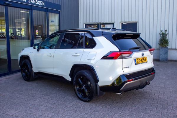 Toyota RAV4 2.5 Hybrid AWD Bi-Tone | Prijs rijklaar incl. 12 mnd garantie|Bluetooth LMV Trekhaak Blindspot Panodak Carplay Keyless