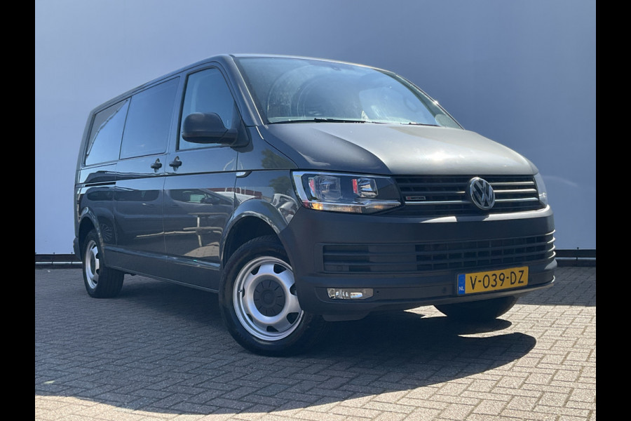 Volkswagen Transporter 5-Pers 2.0 TDI 204pk 4Motion L2H1 Dub Cab Highline 7-DSG L2H1 Dubbele Cabine Lang 4x4 Automaat AWD 4M DC