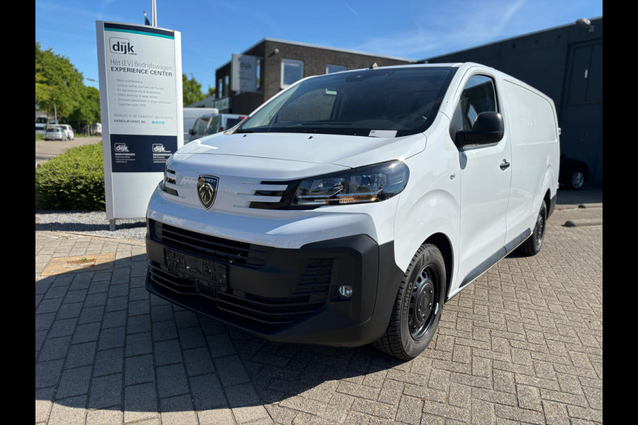 Peugeot Expert 145 PK 2.0 S&S L3 AUTOMAAT NIEUW MODEL WINTERPAKKET TREKHAAK CLIMATRONIC CAMERA LED DIGITAAL DISPLAY BETIMMERING STANDKACHEL