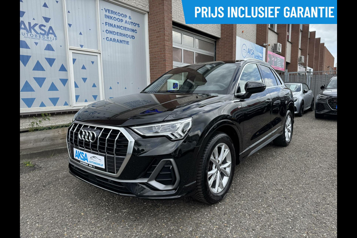 Audi Q3 35 TFSI 150pk 2 x S Line S-Tronic Dynamic Light LED Keyless Sfeerverlichting CarPlay Leder Stlvw Audi Q3 35 TFSI 150pk 2 x S Line S-Tronic Dynamic Light LED Keyless Sfeerverlichting CarPlay Leder Stlvw