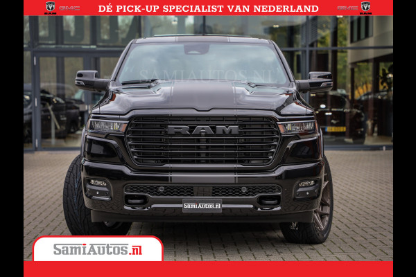 Dodge Ram Laramie Night | Face Lift | 420Pk 636 Nn | Extra Groot Scherm + Passagiers Scherm | Comfortabele Dubbele Cabine met Royale 5 Zitplaatsen | BPM vrij | Nu Leverbaar uit Voorraad | Voorraad Nr  2220 - 5039
