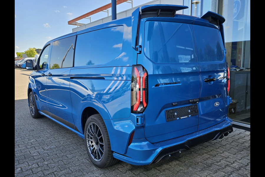 Ford E-Transit Custom DC 320 L2 MS-RT 280pk electric | Dubbele Zijschuifdeur | Inklapbare Trekhaak | Programmeerbare Interface Module | Ford Voorraad |