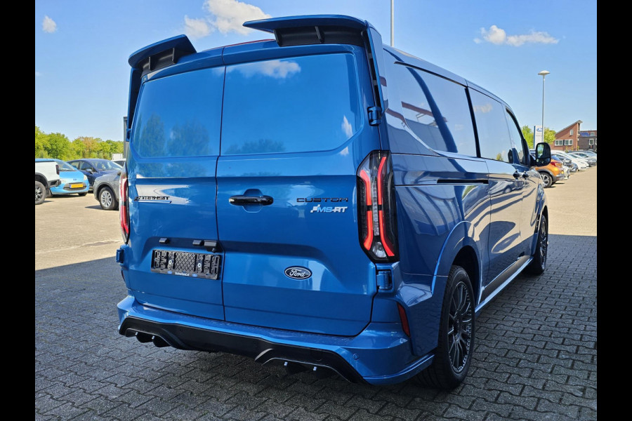 Ford E-Transit Custom DC 320 L2 MS-RT 280pk electric | Dubbele Zijschuifdeur | Inklapbare Trekhaak | Programmeerbare Interface Module | Ford Voorraad |