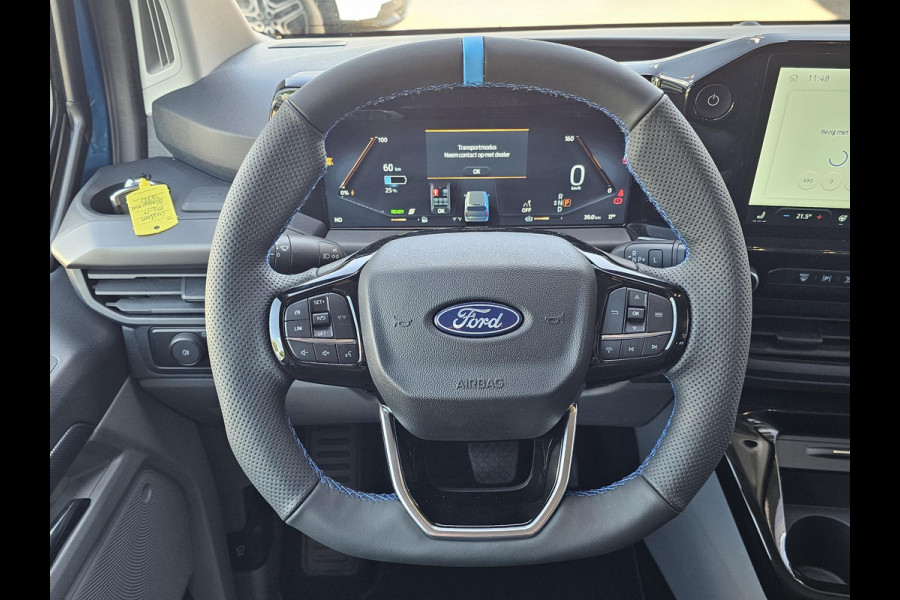 Ford E-Transit Custom DC 320 L2 MS-RT 280pk electric | Dubbele Zijschuifdeur | Inklapbare Trekhaak | Programmeerbare Interface Module | Ford Voorraad |