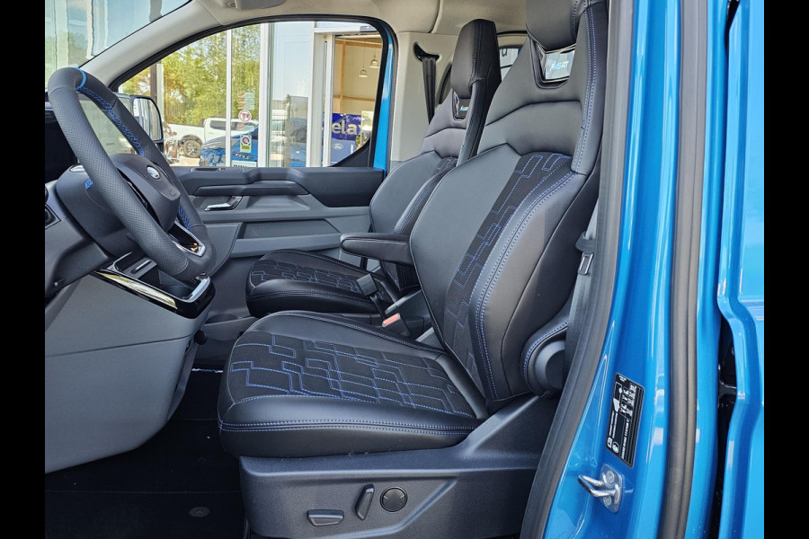 Ford E-Transit Custom DC 320 L2 MS-RT 280pk electric | Dubbele Zijschuifdeur | Inklapbare Trekhaak | Programmeerbare Interface Module | Ford Voorraad |