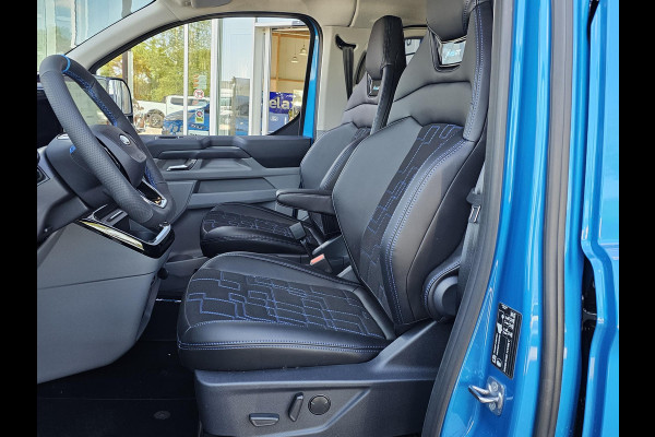 Ford E-Transit Custom DC 320 L2 MS-RT 280pk electric | Dubbele Zijschuifdeur | Inklapbare Trekhaak | Programmeerbare Interface Module | Ford Voorraad |