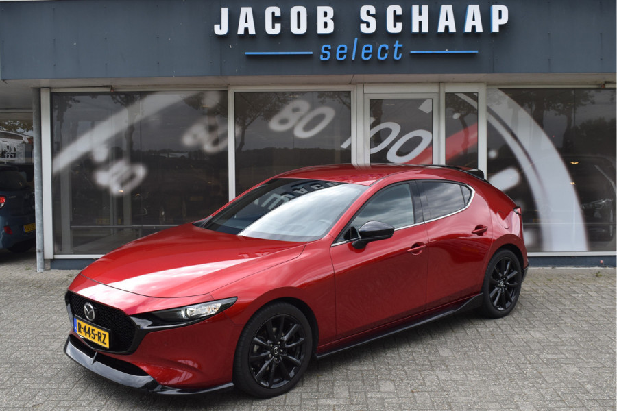 Mazda 3 2.0 e-SkyActiv-G M Hybrid 150 Sportive / Adaptive Cruise C. / Camera / Parkeerhulp / Apple Carplay / BOSE / Head up / Multimedia
