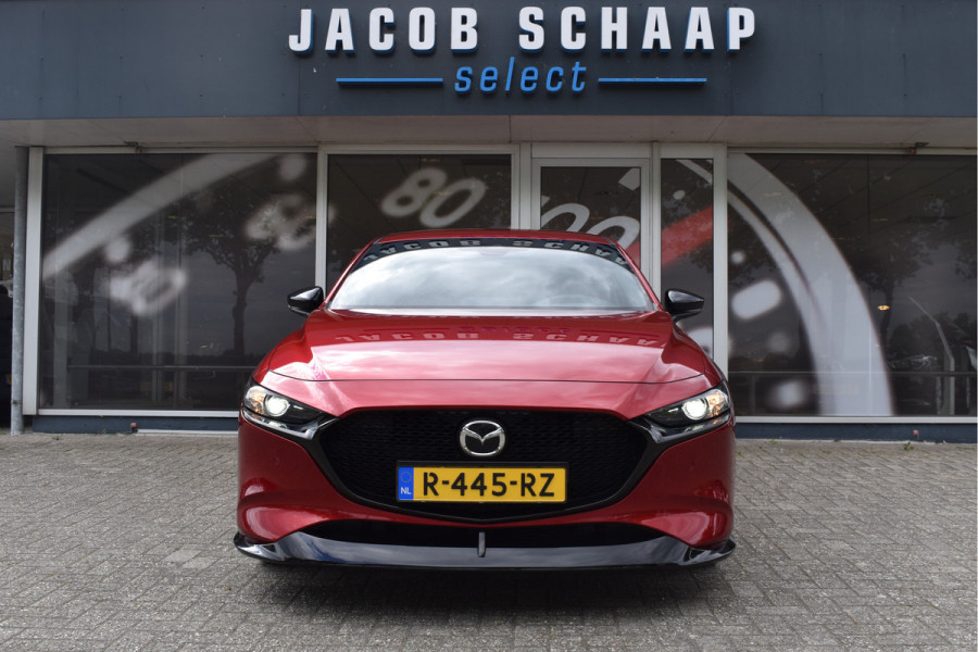 Mazda 3 2.0 e-SkyActiv-G M Hybrid 150 Sportive / Adaptive Cruise C. / Camera / Parkeerhulp / Apple Carplay / BOSE / Head up / Multimedia