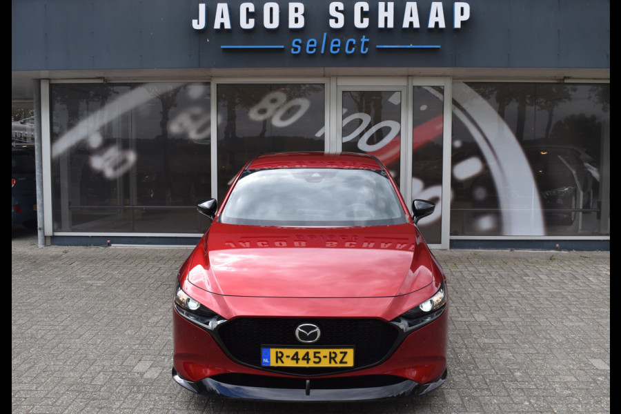 Mazda 3 2.0 e-SkyActiv-G M Hybrid 150 Sportive / Adaptive Cruise C. / Camera / Parkeerhulp / Apple Carplay / BOSE / Head up / Multimedia