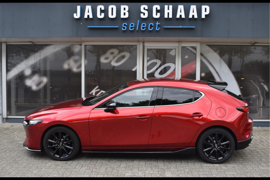 Mazda 3 2.0 e-SkyActiv-G M Hybrid 150 Sportive / Adaptive Cruise C. / Camera / Parkeerhulp / Apple Carplay / BOSE / Head up / Multimedia