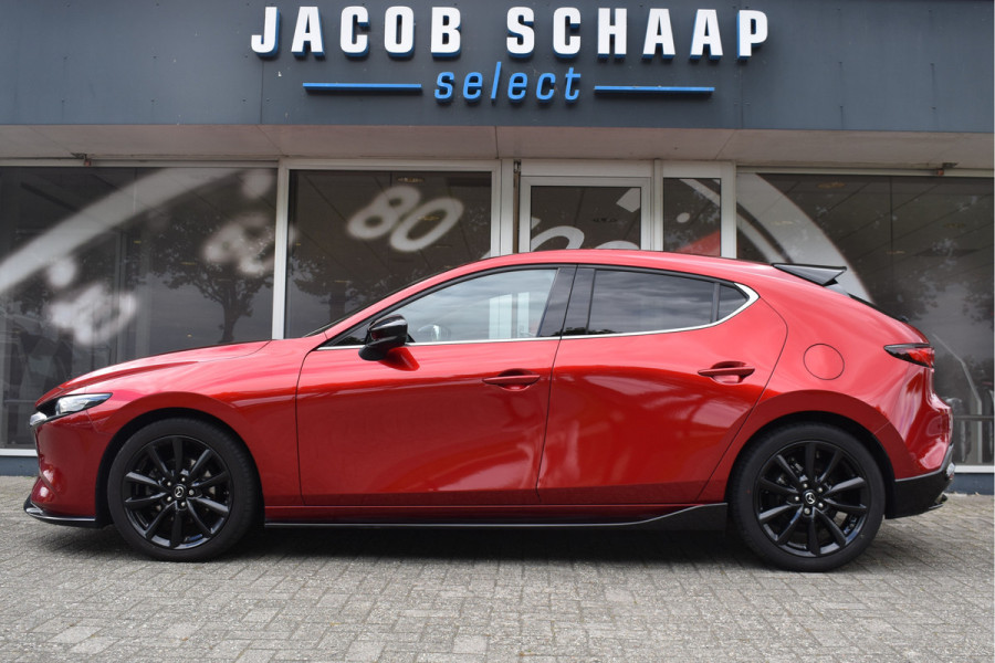 Mazda 3 2.0 e-SkyActiv-G M Hybrid 150 Sportive / Adaptive Cruise C. / Camera / Parkeerhulp / Apple Carplay / BOSE / Head up / Multimedia