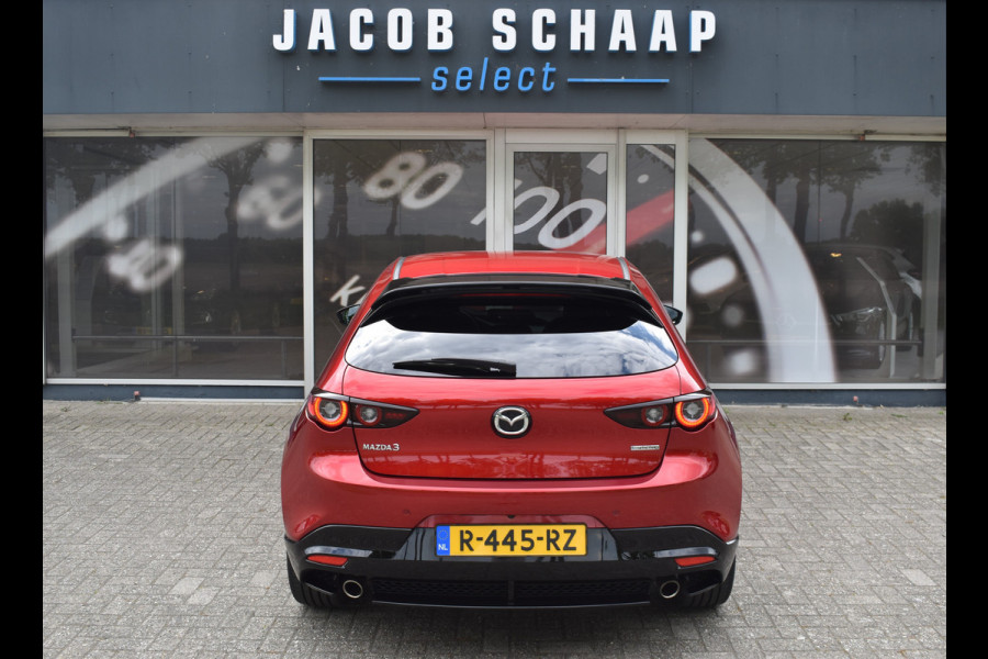 Mazda 3 2.0 e-SkyActiv-G M Hybrid 150 Sportive / Adaptive Cruise C. / Camera / Parkeerhulp / Apple Carplay / BOSE / Head up / Multimedia