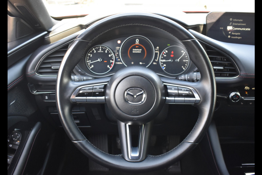 Mazda 3 2.0 e-SkyActiv-G M Hybrid 150 Sportive / Adaptive Cruise C. / Camera / Parkeerhulp / Apple Carplay / BOSE / Head up / Multimedia