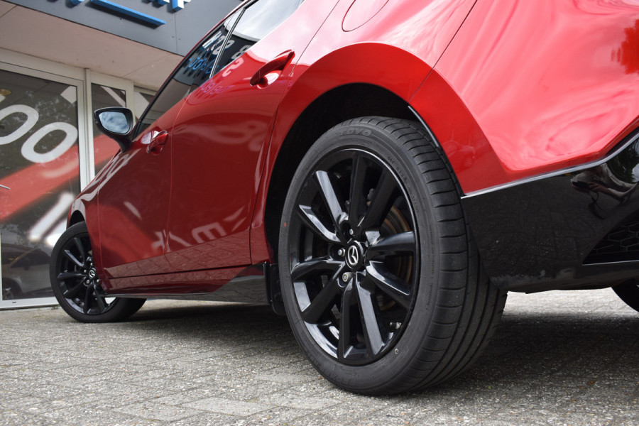 Mazda 3 2.0 e-SkyActiv-G M Hybrid 150 Sportive / Adaptive Cruise C. / Camera / Parkeerhulp / Apple Carplay / BOSE / Head up / Multimedia