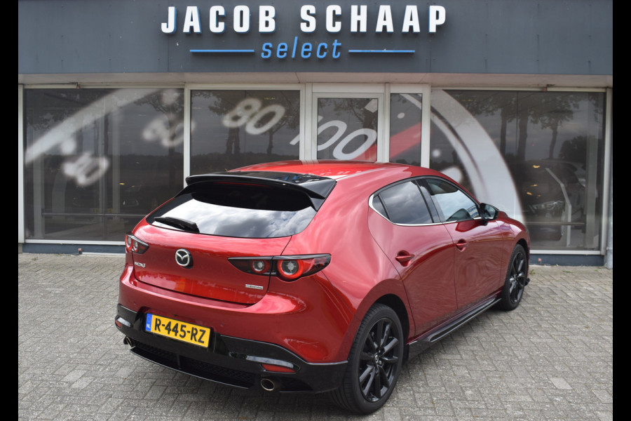 Mazda 3 2.0 e-SkyActiv-G M Hybrid 150 Sportive / Adaptive Cruise C. / Camera / Parkeerhulp / Apple Carplay / BOSE / Head up / Multimedia