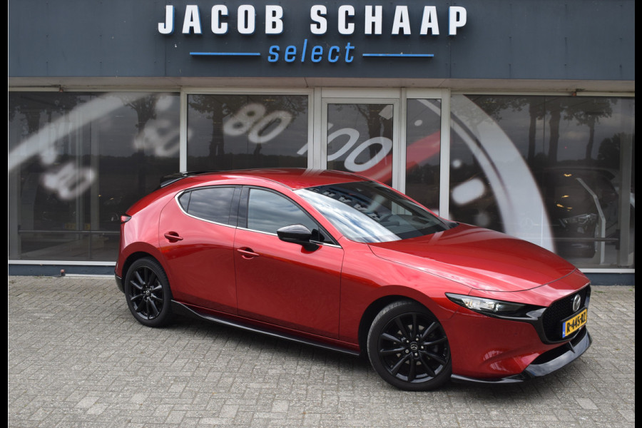 Mazda 3 2.0 e-SkyActiv-G M Hybrid 150 Sportive / Adaptive Cruise C. / Camera / Parkeerhulp / Apple Carplay / BOSE / Head up / Multimedia