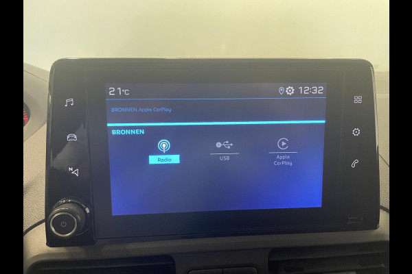 Peugeot Partner 1.6 BlueHDI Premium Airco Carplay Navi Cruise Control PDC Achter