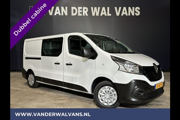 Renault Trafic 1.6 dCi L2H1 Dubbele cabine Euro6 Airco | 6-Zits | Navigatie | Cruisecontrol | Trekhaak Parkeersensoren