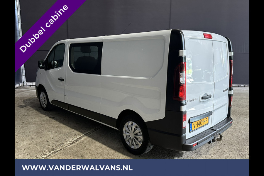 Renault Trafic 1.6 dCi L2H1 Dubbele cabine Euro6 Airco | 6-Zits | Navigatie | Cruisecontrol | Trekhaak Parkeersensoren