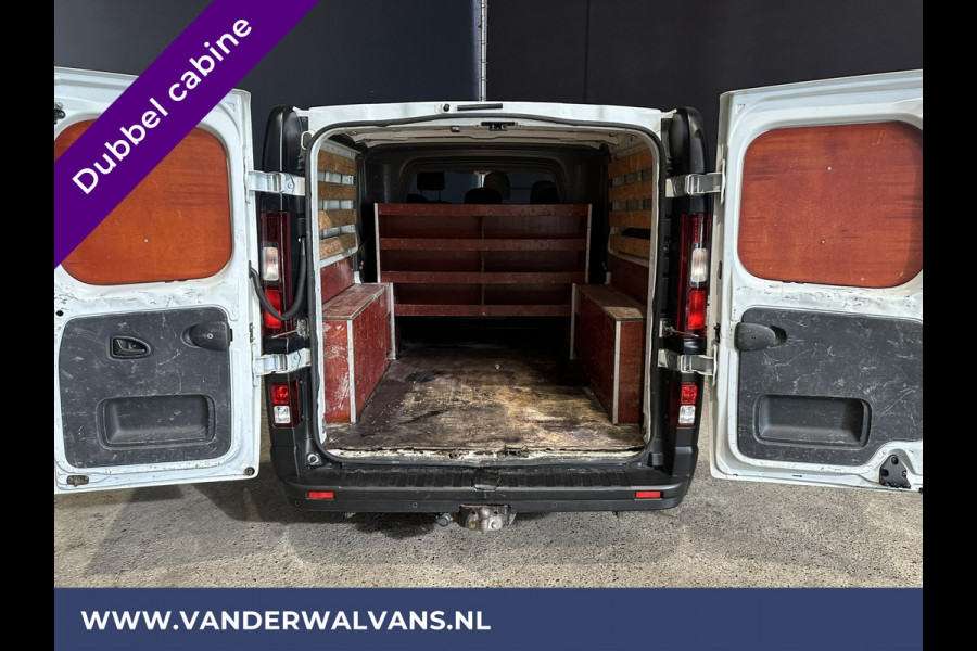 Renault Trafic 1.6 dCi L2H1 Dubbele cabine Euro6 Airco | 6-Zits | Navigatie | Cruisecontrol | Trekhaak Parkeersensoren