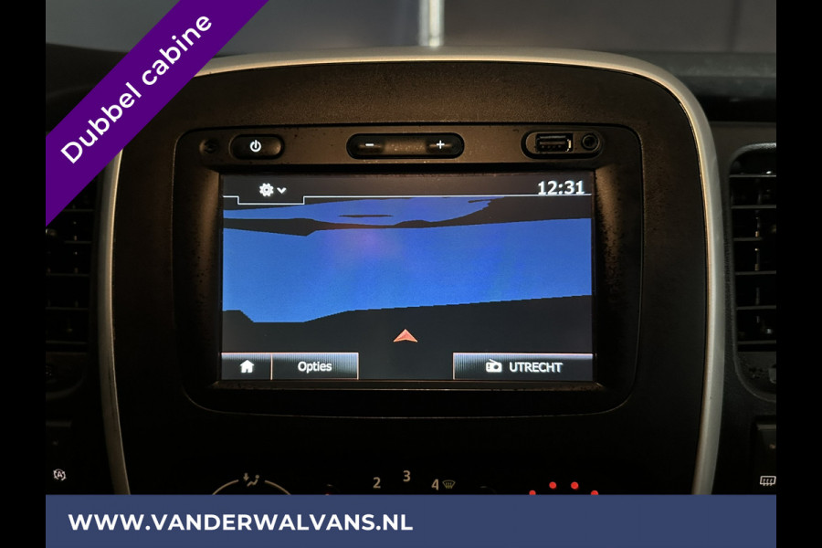 Renault Trafic 1.6 dCi L2H1 Dubbele cabine Euro6 Airco | 6-Zits | Navigatie | Cruisecontrol | Trekhaak Parkeersensoren