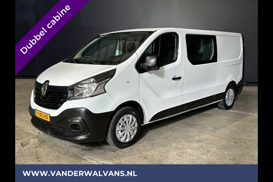 Renault Trafic 1.6 dCi L2H1 Dubbele cabine Euro6 Airco | 6-Zits | Navigatie | Cruisecontrol | Trekhaak Parkeersensoren